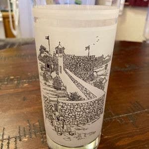 Texas Sesquicentennial Commemorative Glass